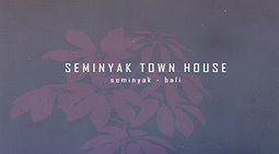 Seminyak Bali Townhouse